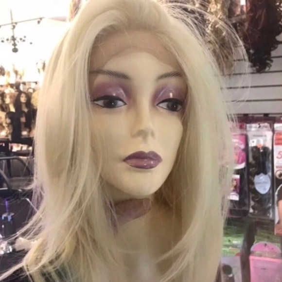 Accessories - Blonde Wig 6X6 Freepart thick blonde 613 wig 2019